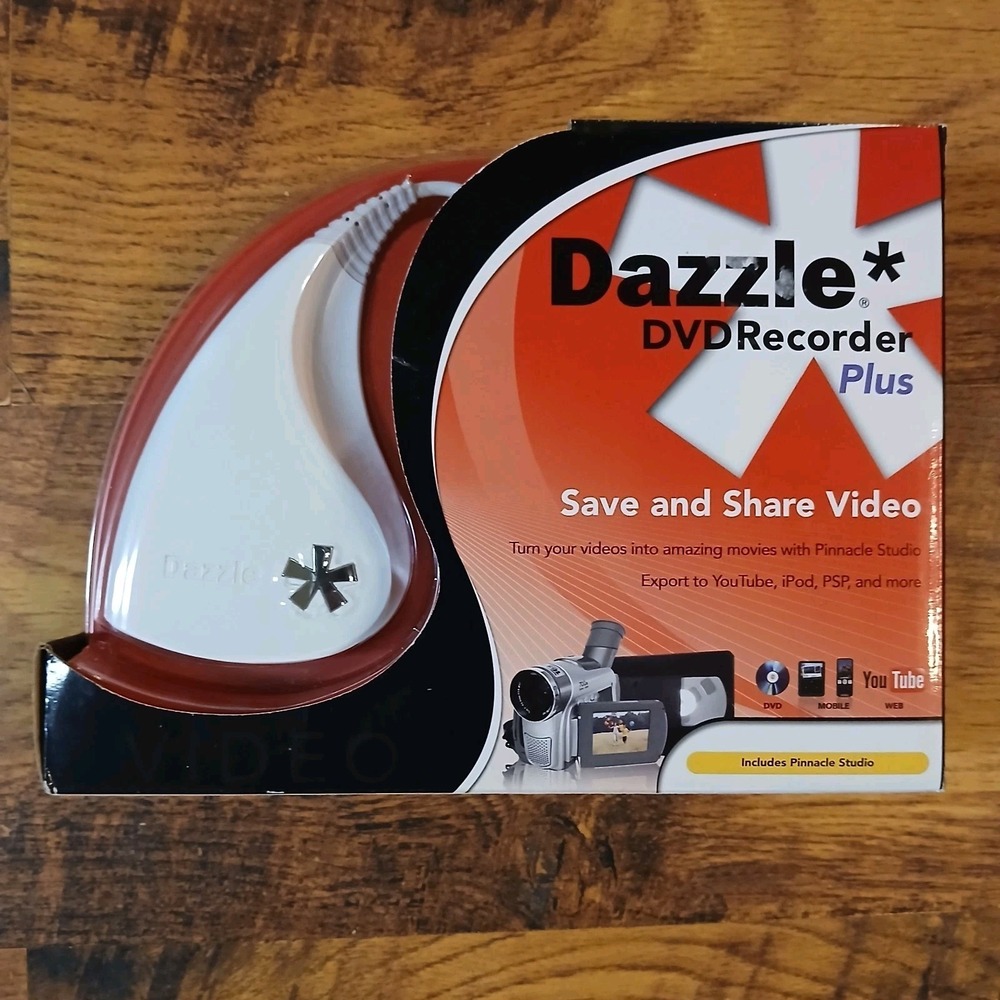 Pinnacle Dazzle DVD Recorder HD Capture Video From Devices Mobile Web‎ PC